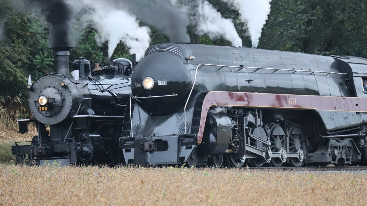 A Reunion of Steam- N&W 611 and 475