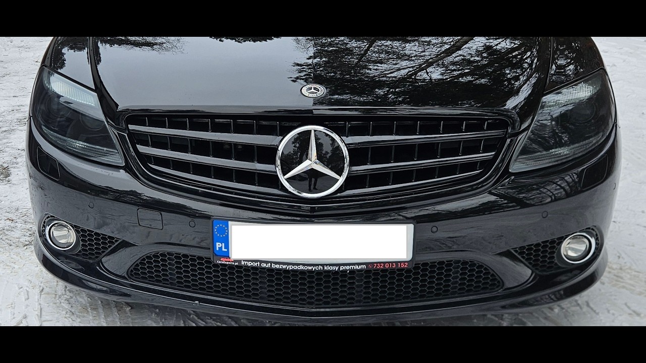 Mercedes CL 500 W216 parking bulb replacement and light adjustment from UK to US/EU