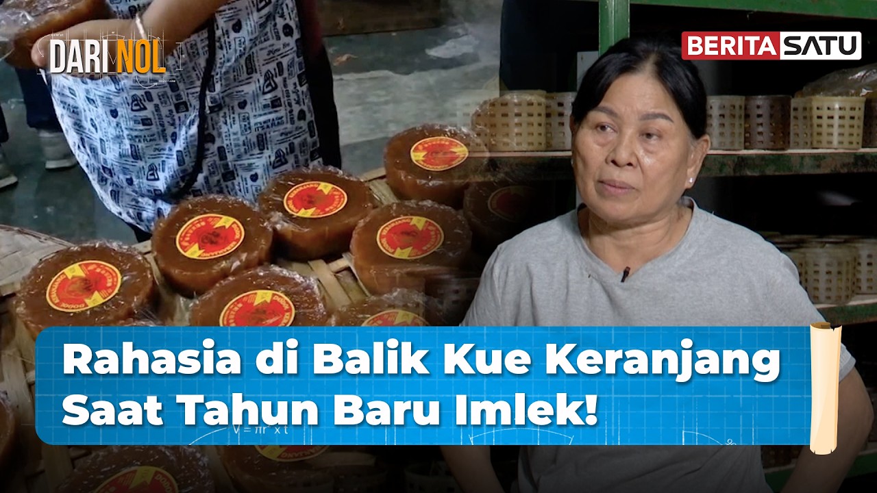 Intip Cara Membuat Kue Keranjang Otentik Agar Bawa Hoki! #Part2 | DARI NOL