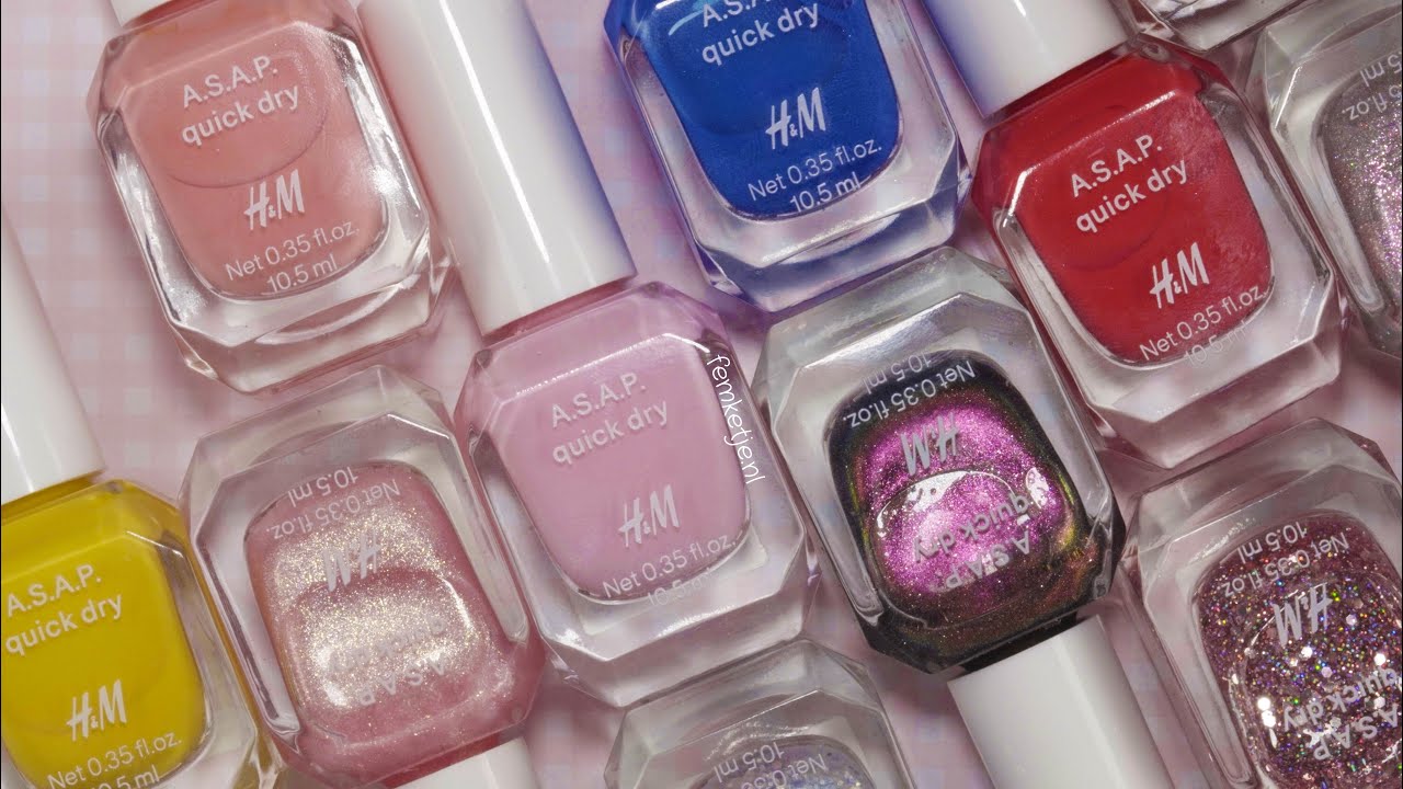 H&M ASAP Quick Dry Nail Polish - femketjeNL