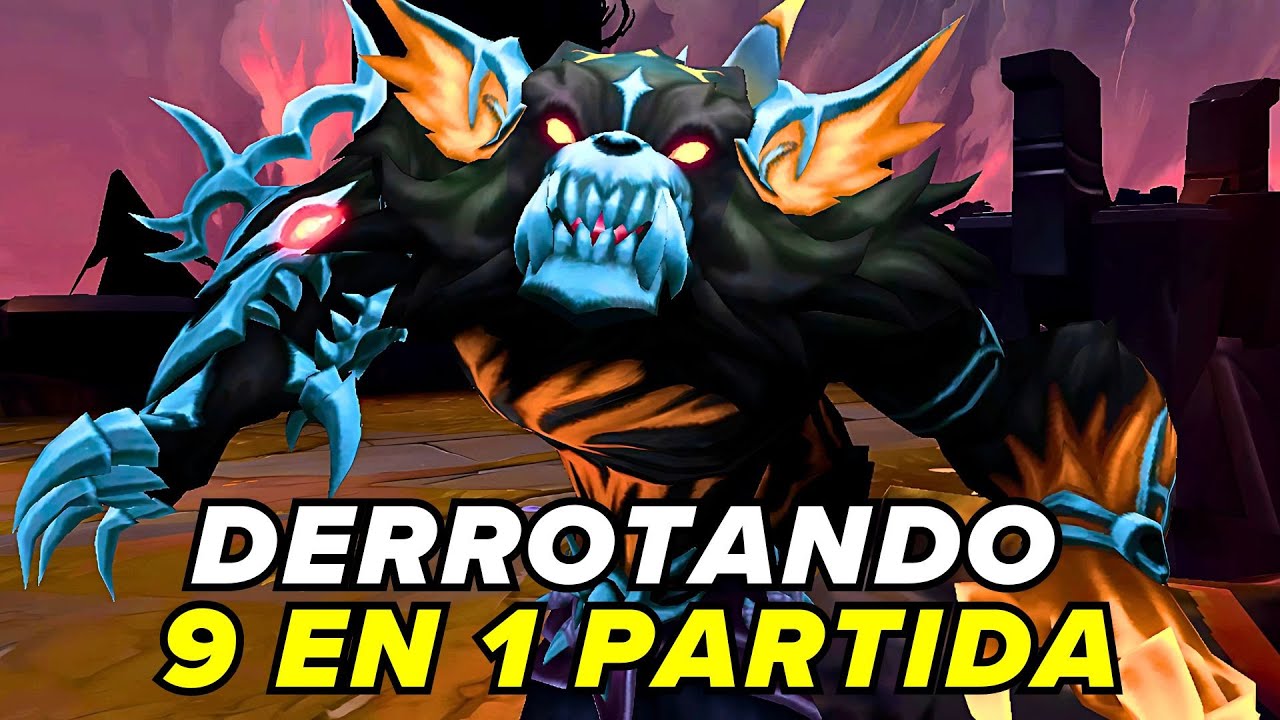 Enfrentarme a todo el equipo: UNO CONTRA NUEVE EN ESTA PARTIDA IMPOSIBLE | Warwick Jungla | LoL