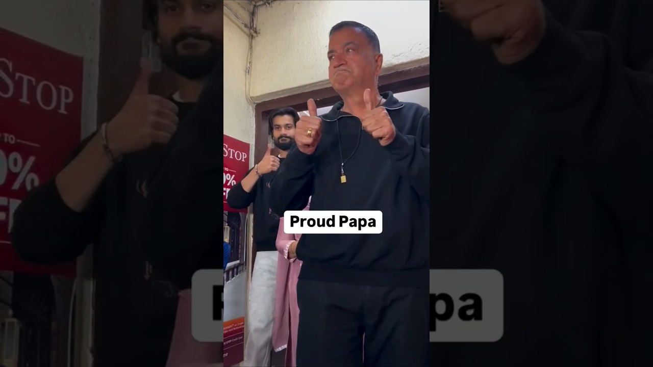 #vickykaushal's family watched #chhaava and gave THUMBS UP #sunnykaushal #shorts