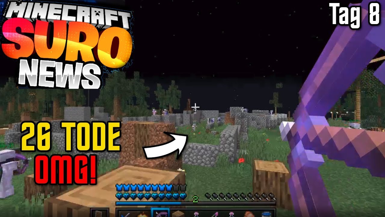 Minecraft Suro NEWS Tag 8 | 26  TODE 🔥 | die BESTE Folge &uuml;berhaupt 🔥