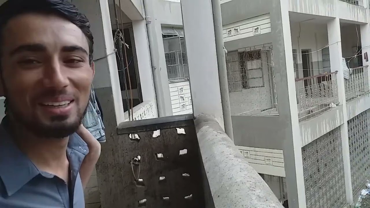 Rainy day mbq hostal Ned Uet Karachi