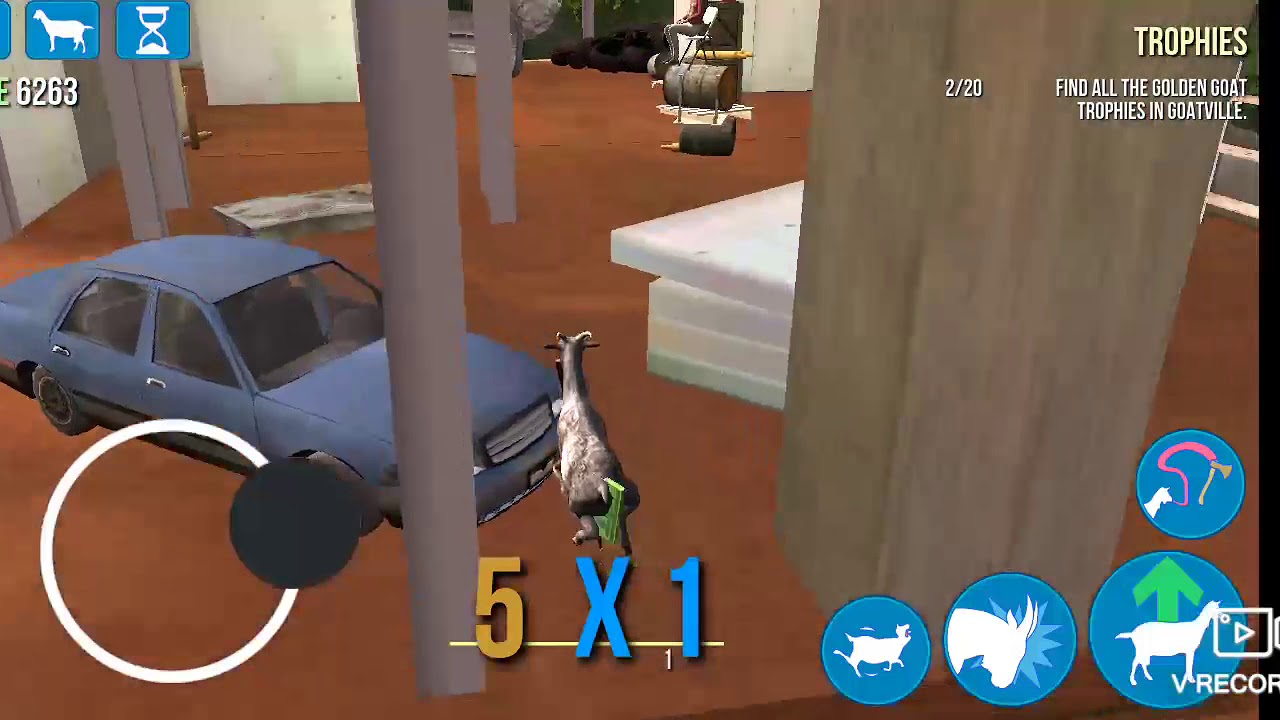 Kelakar la game ni🤣🤣goat simulator