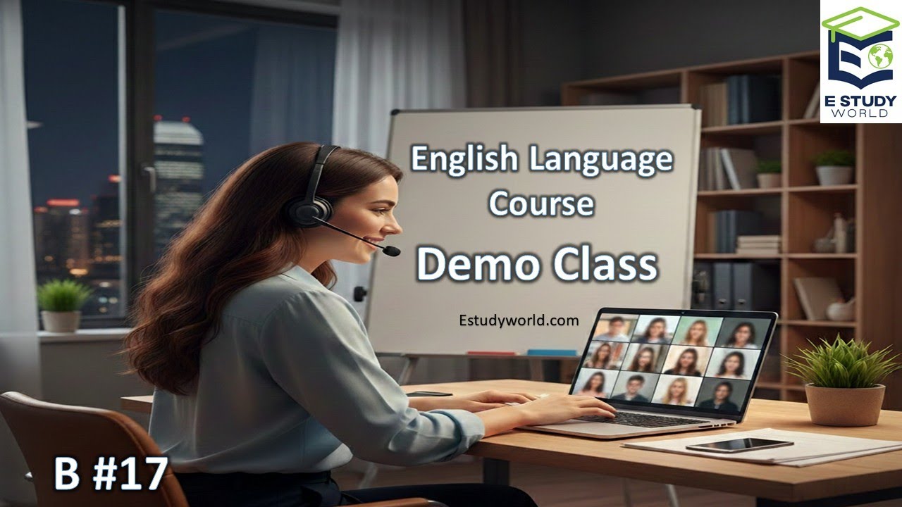 English language Course LIVE Demo Class |Estudyworld.com  B 17