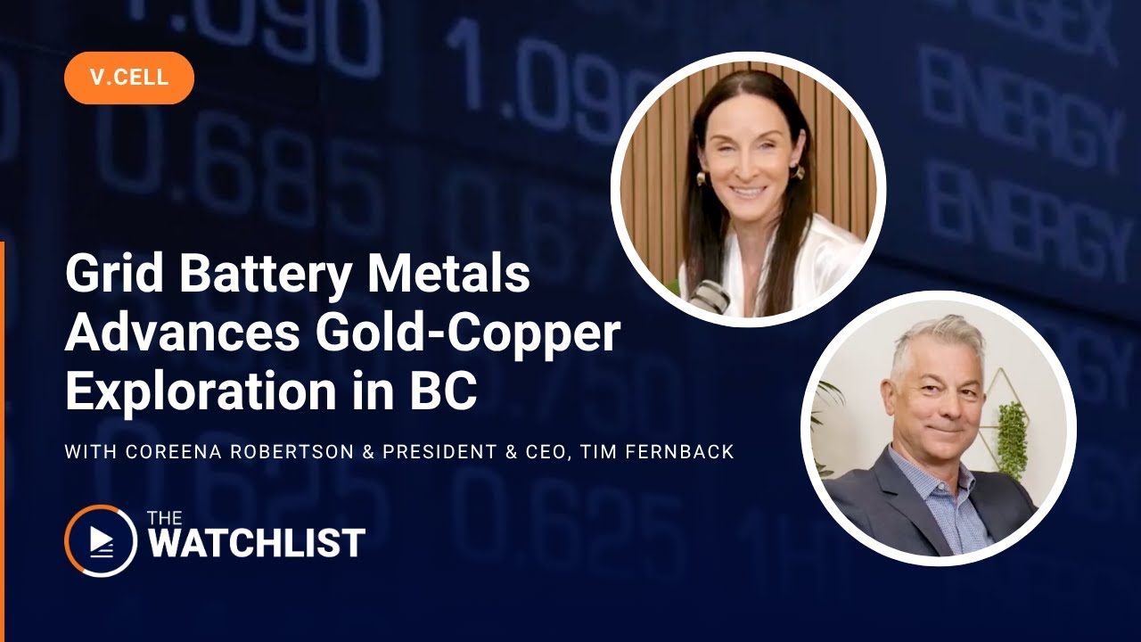 Grid Battery Metals Advances Gold-Copper Exploration in BC
