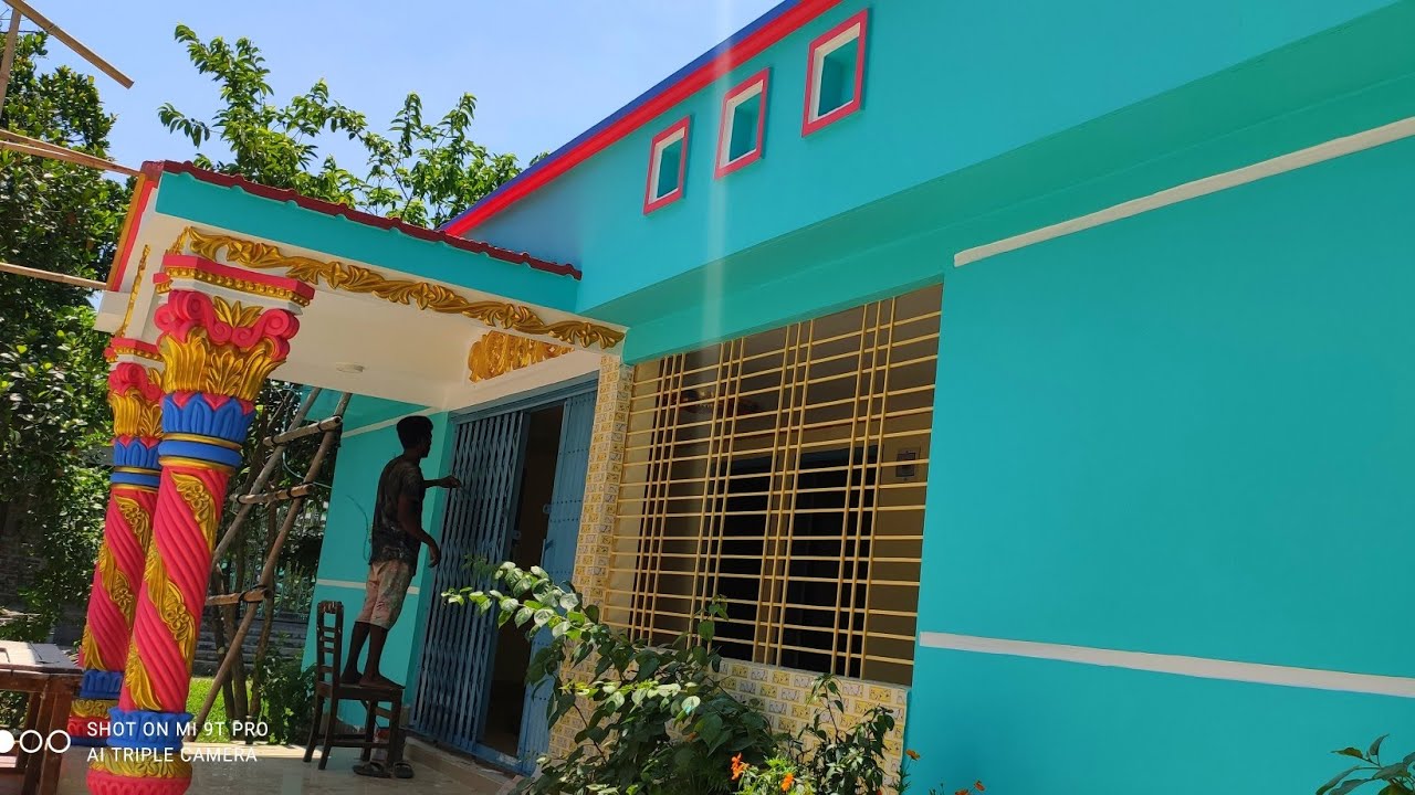5 লক্ষ টাকায় টিন সেট  সুন্দর ডিজাইনের বাড়ি   Momin construction