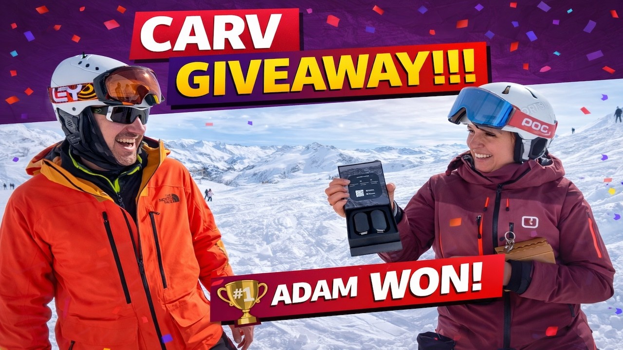 Live Skiing Giveaway Adventure! | Tignes