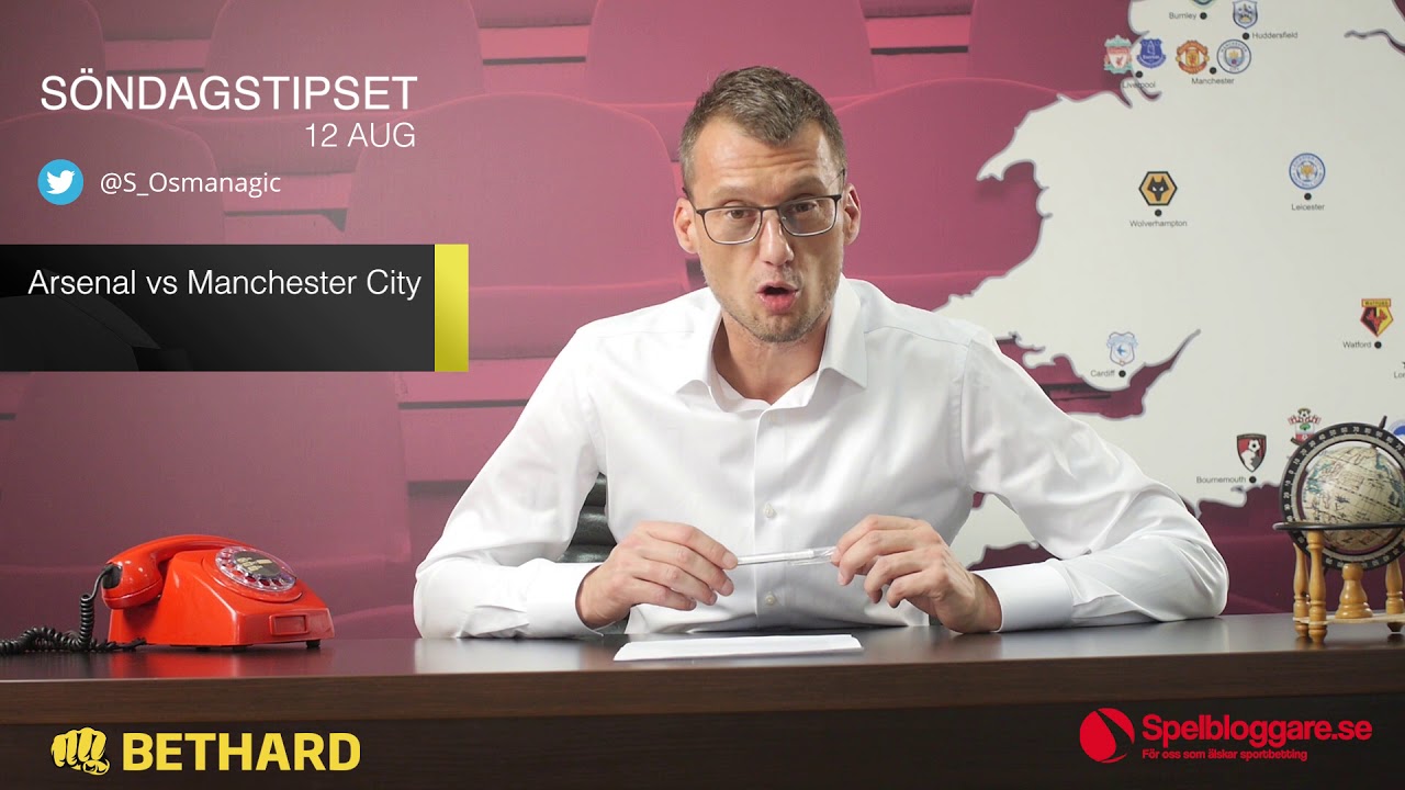 Speltips: Arsenal - Manchester City & Liverpool - West Ham 12/8