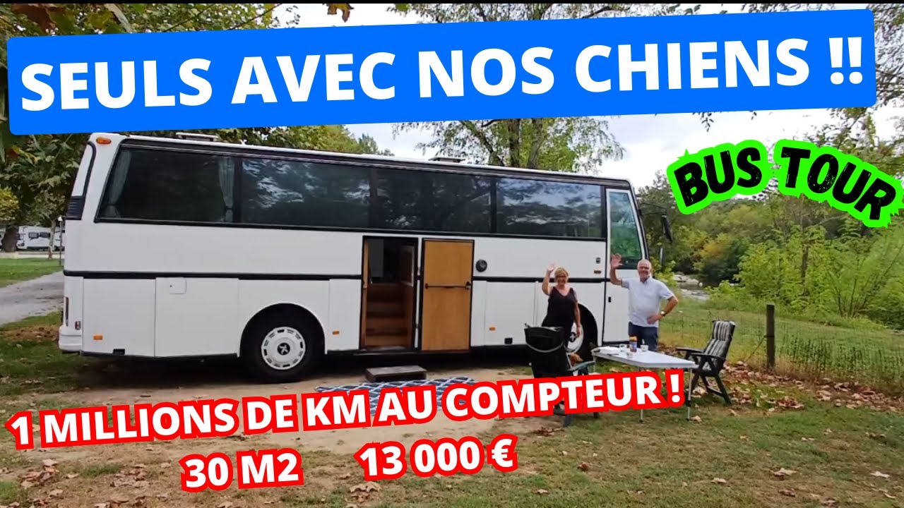 Ils vivent &agrave; deux dans un BUS AM&Eacute;NAG&Eacute; de 27m2
