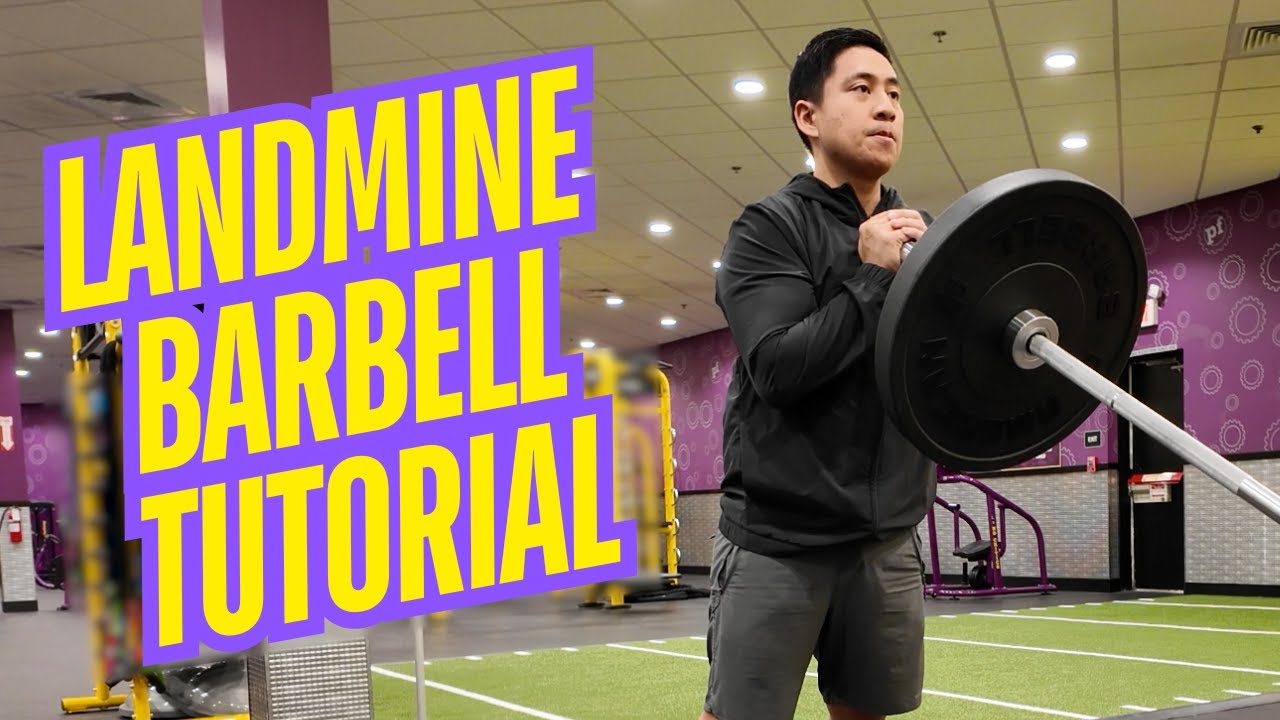 Видеоурок по выполнению упражнения «Landmine Barbell» от Planet Fitness (УПРАЖНЕНИЯ ДЛЯ НАЧИНАЮЩИХ!)