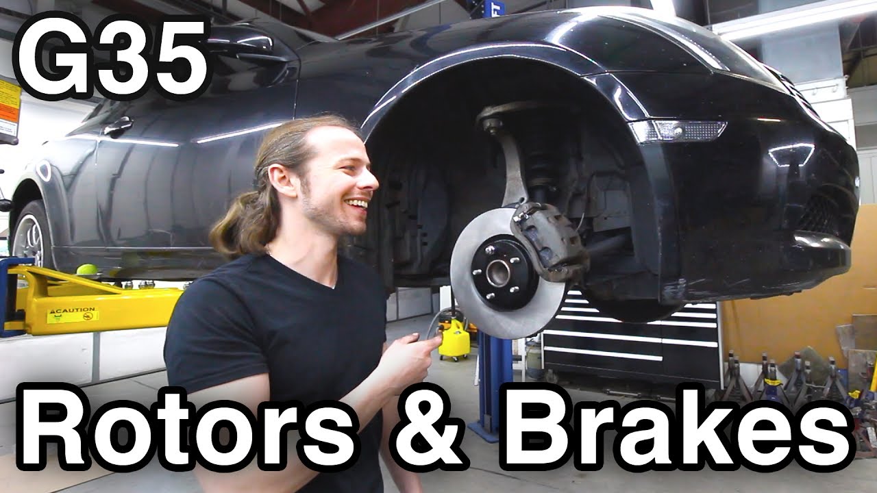 Change Rotors and Brakes [Infiniti G35/Nissan 350Z] (COMPLETE TUTORIAL w/ Pro Tips)