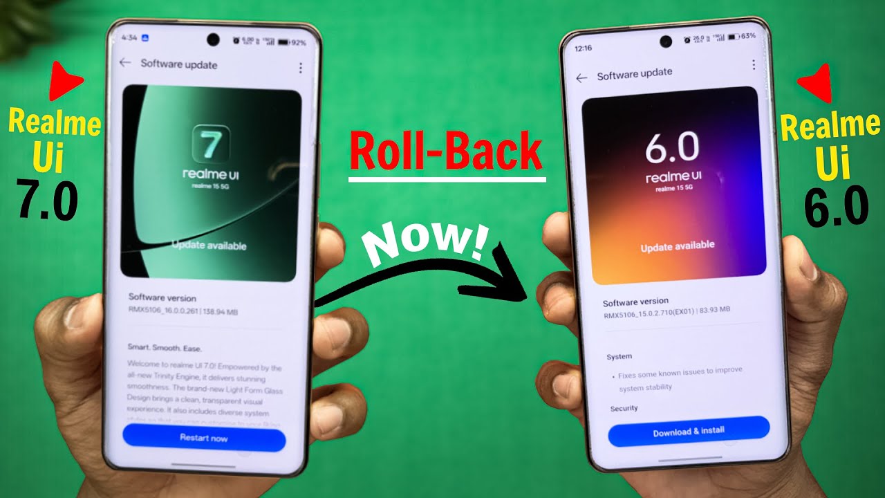 Downgrade Realme UI 7.0 → 6.0  Complete Guide + Big Mistake To Avoid!