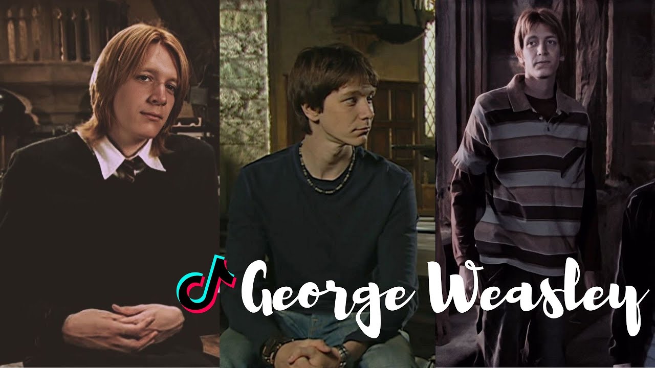George Weasley tiktok compilation that make my day slighty less sad