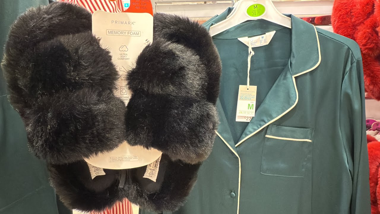 Primark Women's Pyjamas and Slippers new collection ~ November / 2024