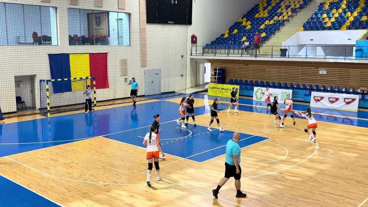 HC Omer Constanța Junioare 4 - ACS Târgu Mureș J4 Repriza 1 Turneul Final Handbal Feminin J4 Brașov