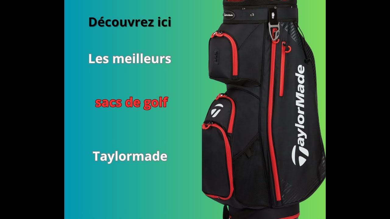 🏆MEILLEUR SAC DE GOLF TAYLORMADE
