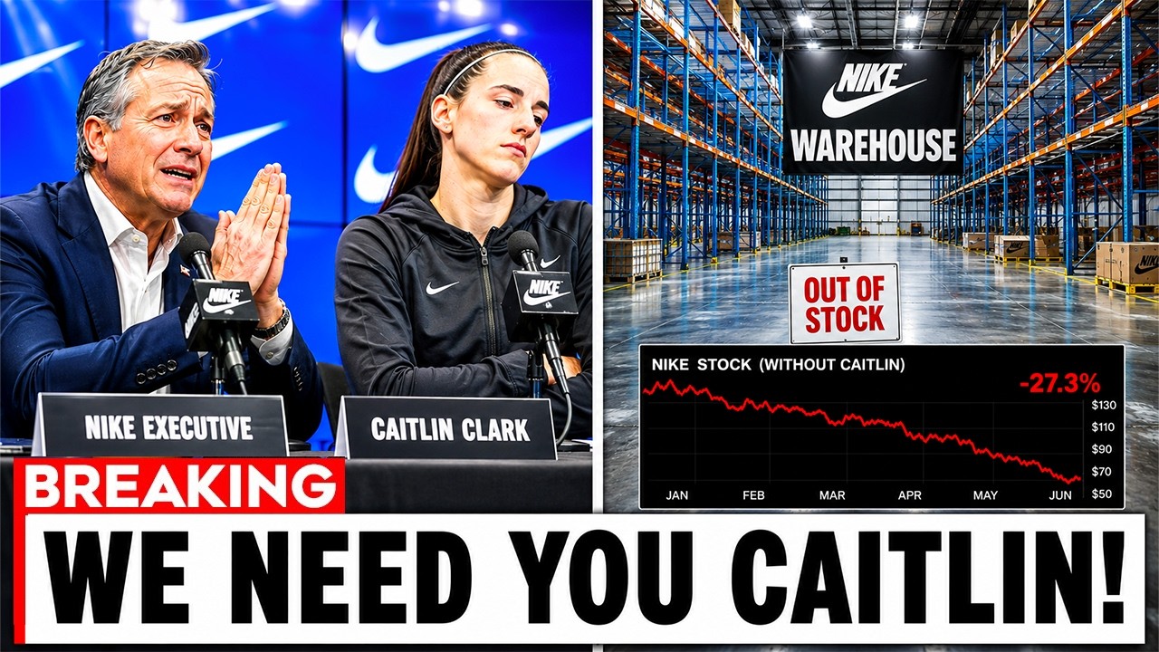 NIKE умоляет Кейтлин Кларк СПАСТИ ИХ после потери МИЛЛИОНОВ на контракте на кроссовки Эйжи Уилсон!