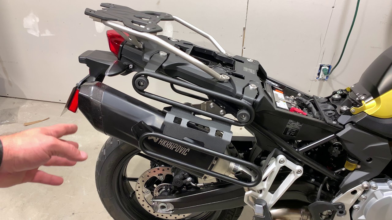 Install: Jesse Luggage Racks for F750GS / F850GS
