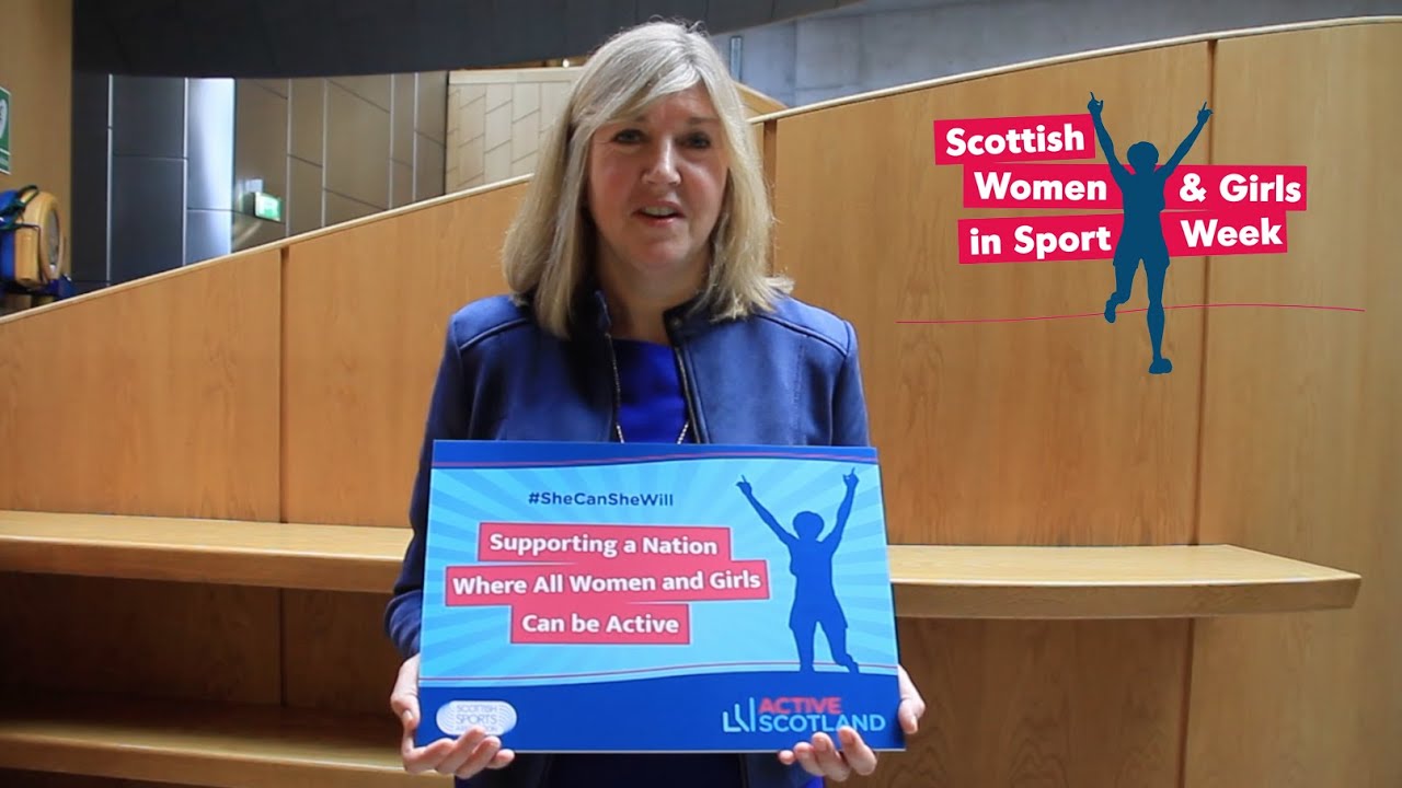 Scottish Women and Girls in Sport Week 2022 - Alison Johnstone