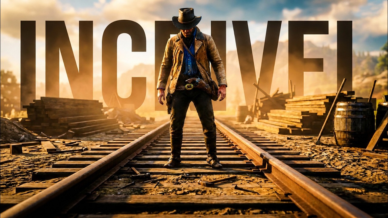 VOCÊ NÃO SABIA DESSE EVENTO RARO NO RED DEAD 2 -  Central Union Railroad história completa