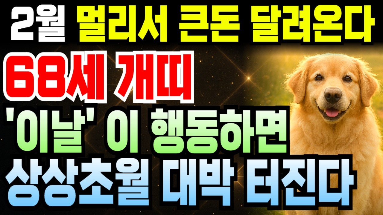정해년생 79세 돼지띠 2월 병오년운세 1947년 태어난 사람 필수! 재산 불어나고 자손복 겹경사 이어지며 집안에 경사 가득, 복터지는 황금기 도래