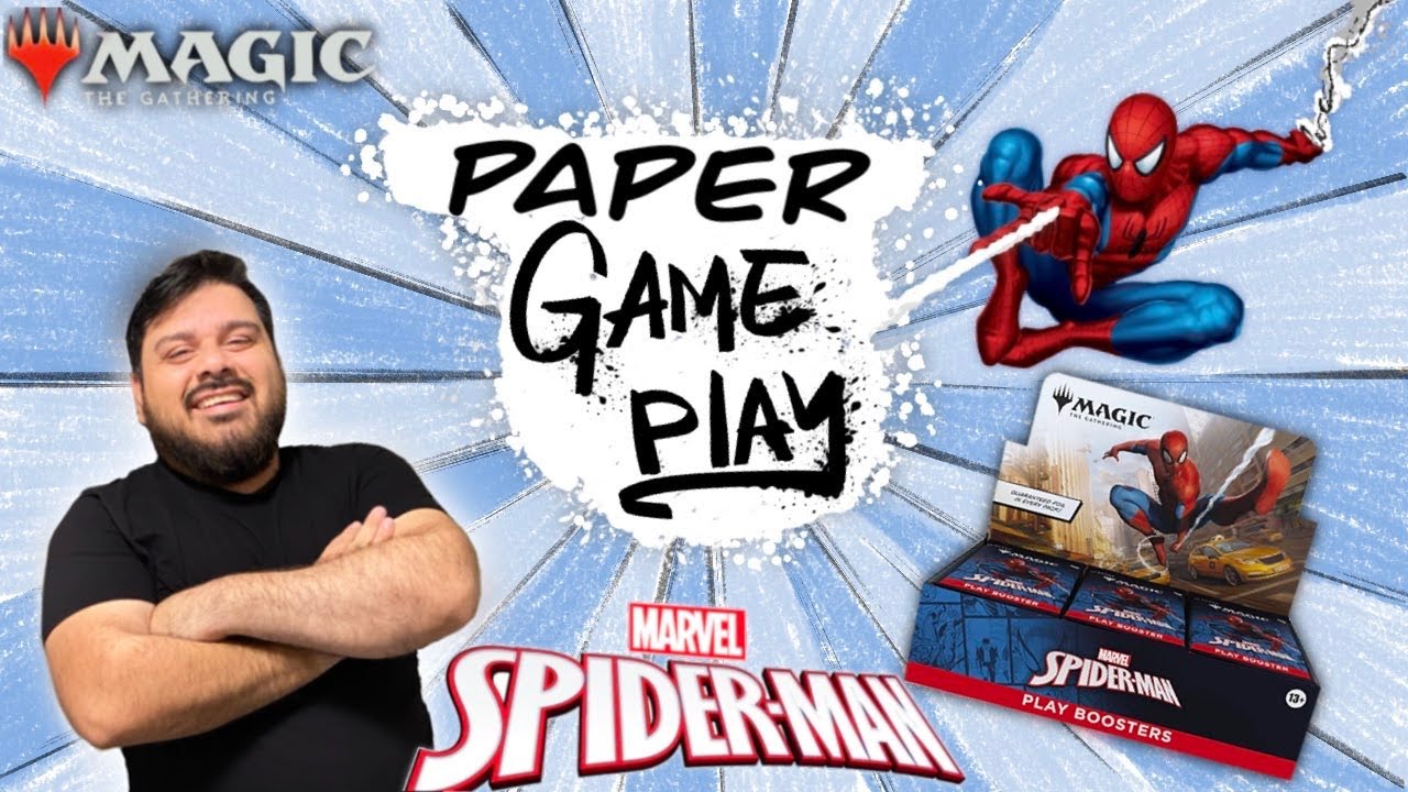 Spiderman x MTG Sealed Paper Gameplay | Magic the Gathering Gameplay | #mtg #spiderman