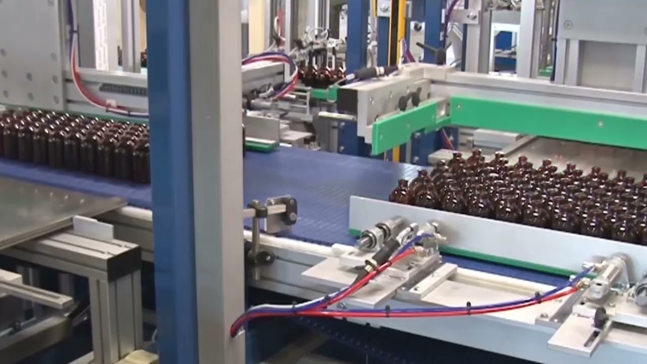 Tailored PACKER for PHARMA Glass Containers Manufacturing - Automatic Shrink-film Wrapping