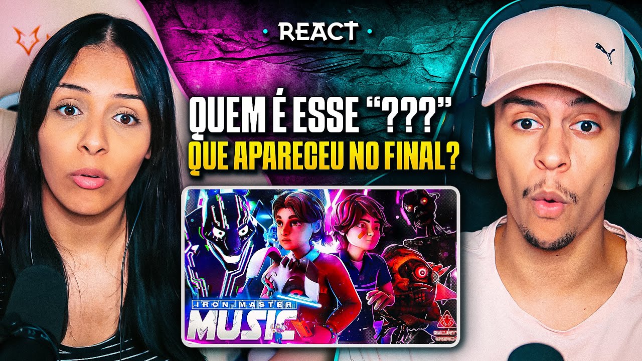 IRON MASTER - Ruínas do Pizzaplex | Five Nights at Freddy's: Security Breach | [React em Casal] 🔥