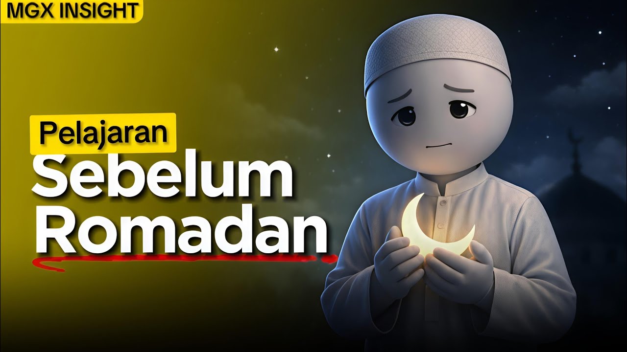 Pelajaran Hidup Penting Sebelum Bulan Ramadan Tiba