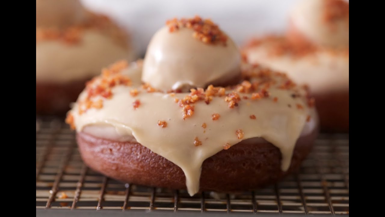 Maple Bacon Donuts | Byron Talbott