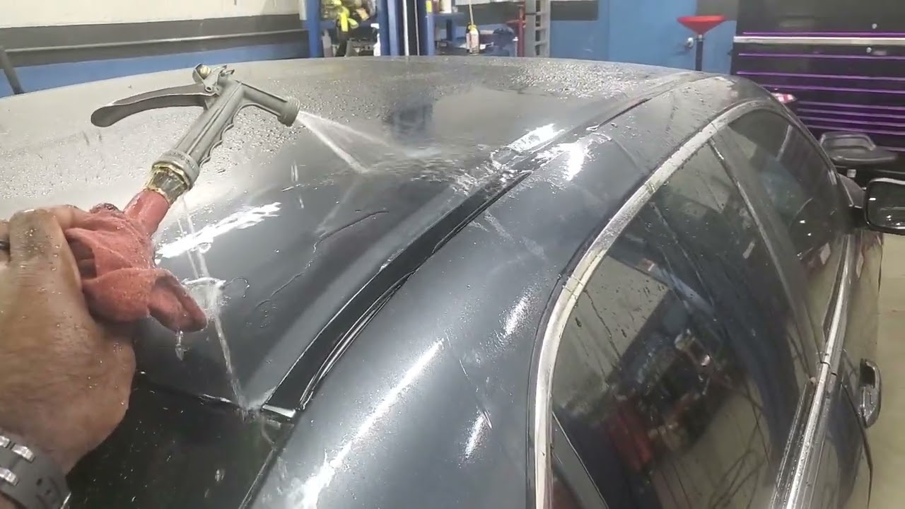 2003 Accord 4dr EX: Water leak tracing (Part 1)