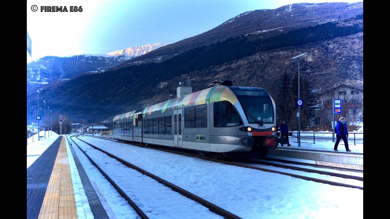 Ferrovia della Val Venosta / Vinschgerbahn  (Merano-Malles / Meran-Mals) - Autunno & inverno 2017/18