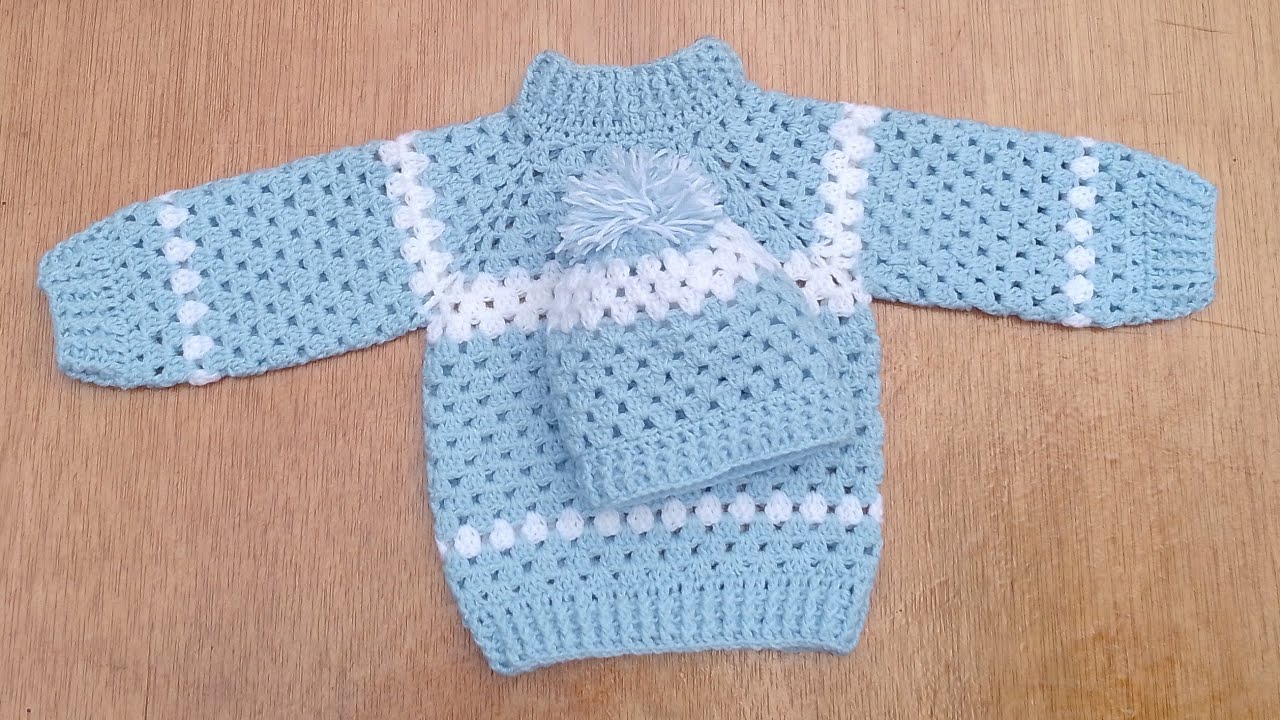 🧶 Crochet Granny Baby Hat Beginners 0-3m #DIY Pompom Making #crochetbabyhat #untie