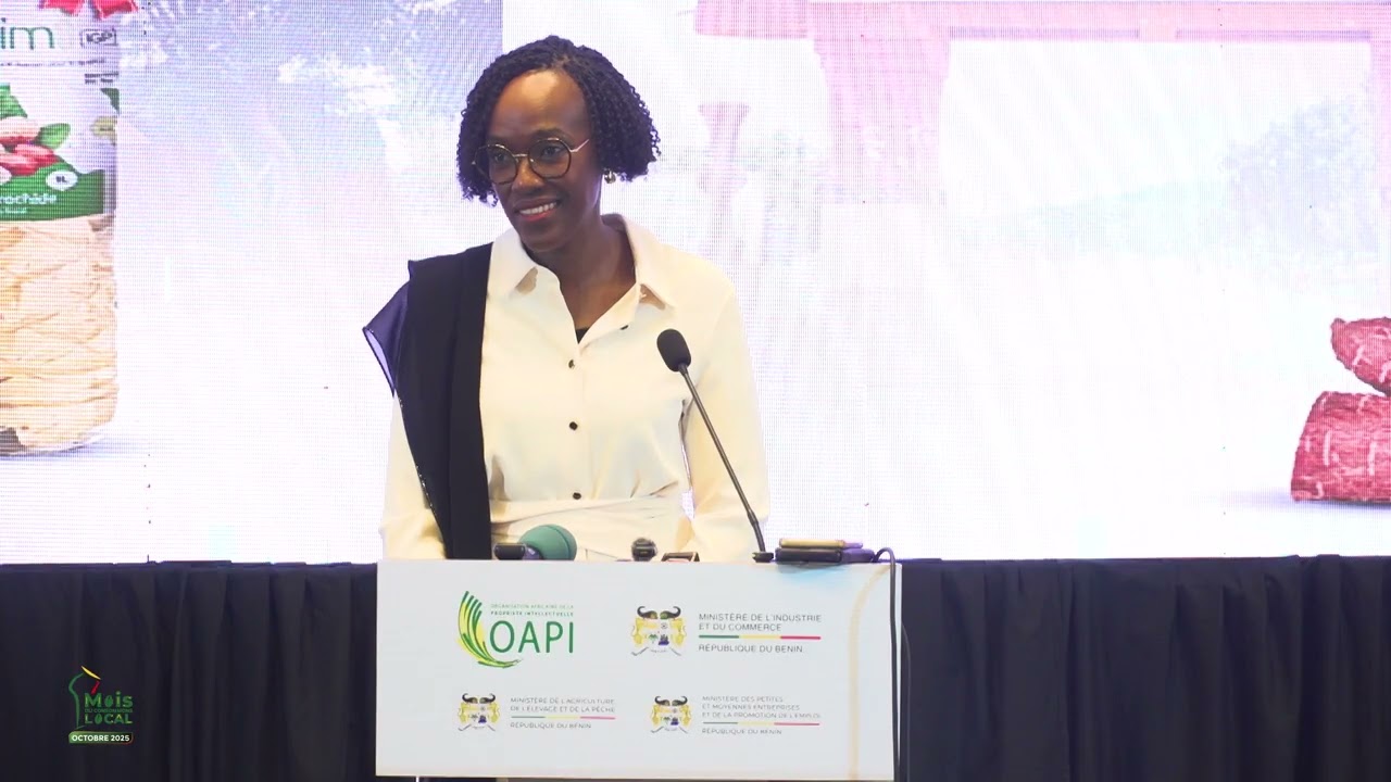DISCOURS DE  LA MINISTRE DE L'INDUSTRIE DU COMMERCE DU BENIN
