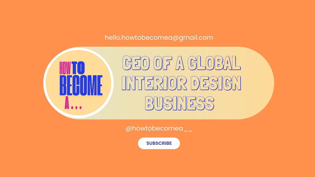 How To Become A... CEO of a Global Interior Design Business | Building Siren from Sydney to London