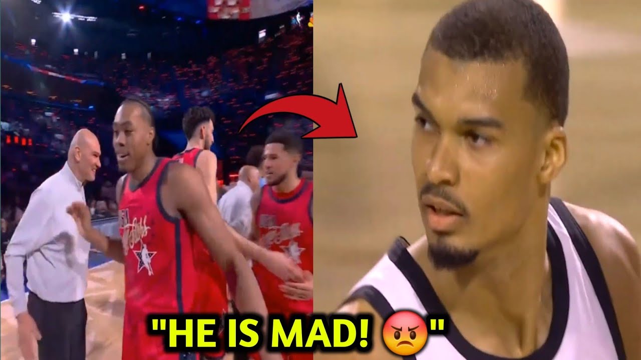 HE WAS LIVID! 😡 Wemby HEATED After Team Lets Scottie Barnes Hit Game Winner! #nba