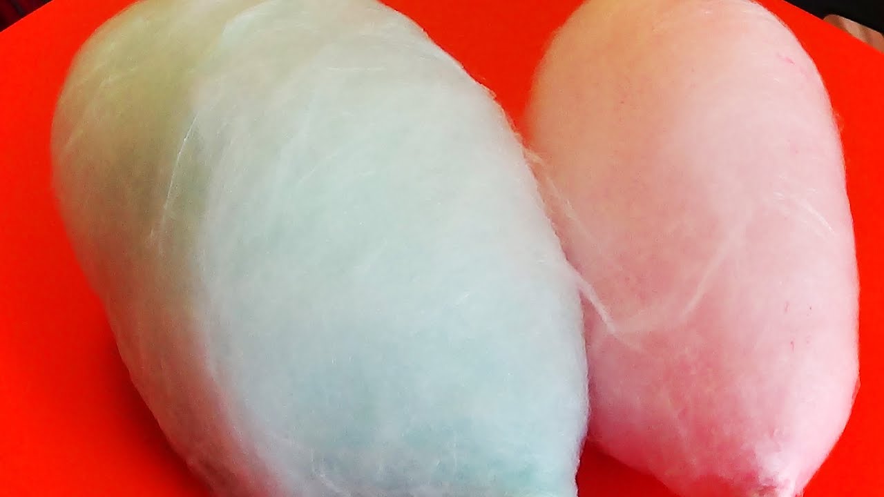 Algodon de azucar, cotton candy, paso a paso
