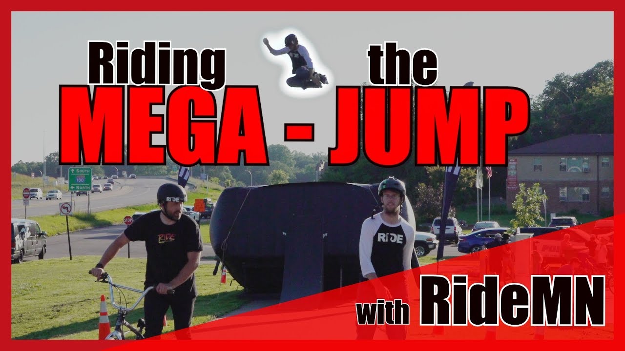 RIDING THE MEGA-JUMP with RideMN (Roll Minnesota)