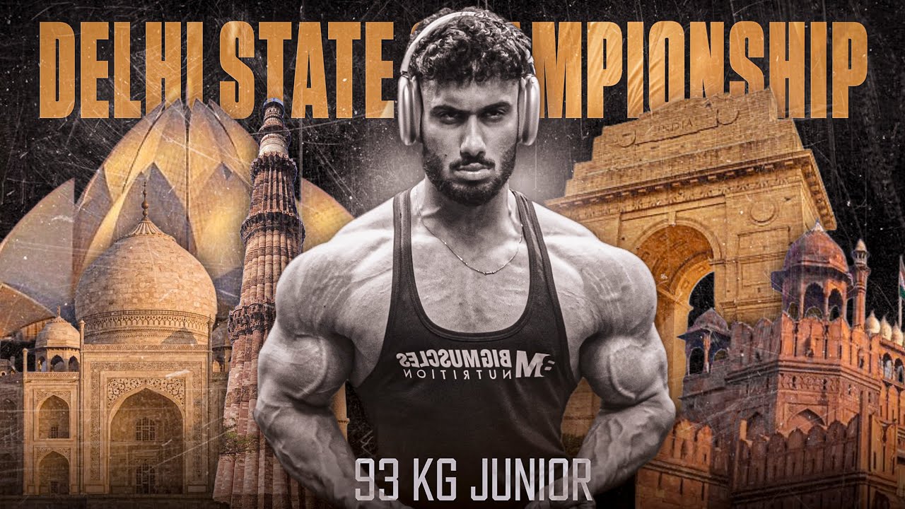 93 KG JUNIOR DELHI STATE POWERLIFTING CHAMPIONSHIP 2025 | 11 RECORDS  🦍