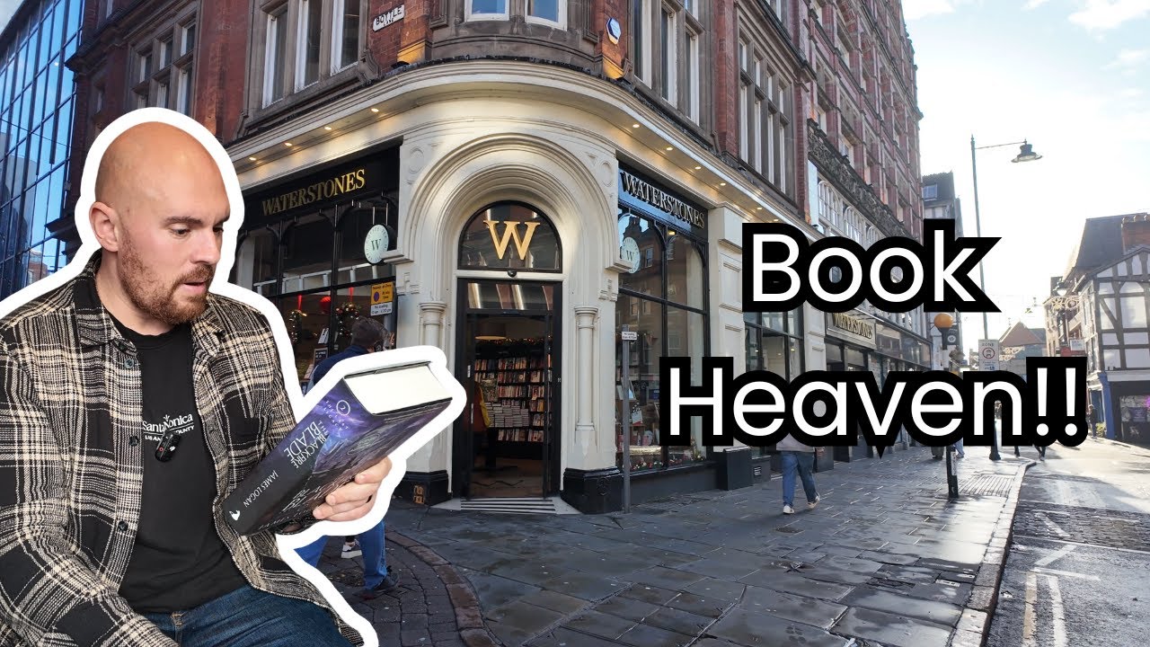 Книжный магазин Waterstones в Ноттингеме | Приходите за покупками вместе со мной!