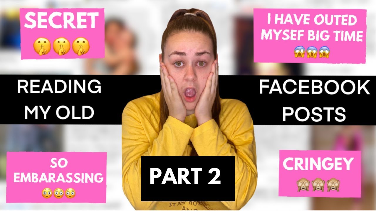 REACTING TO MY OLD FACEBOOK POSTS (PART 2)