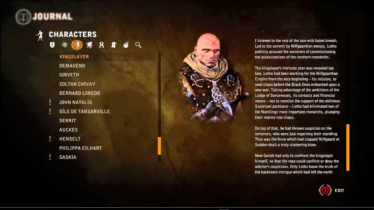 The Witcher 2 (Iorveth&rsquo;s path): 83a - Journal
