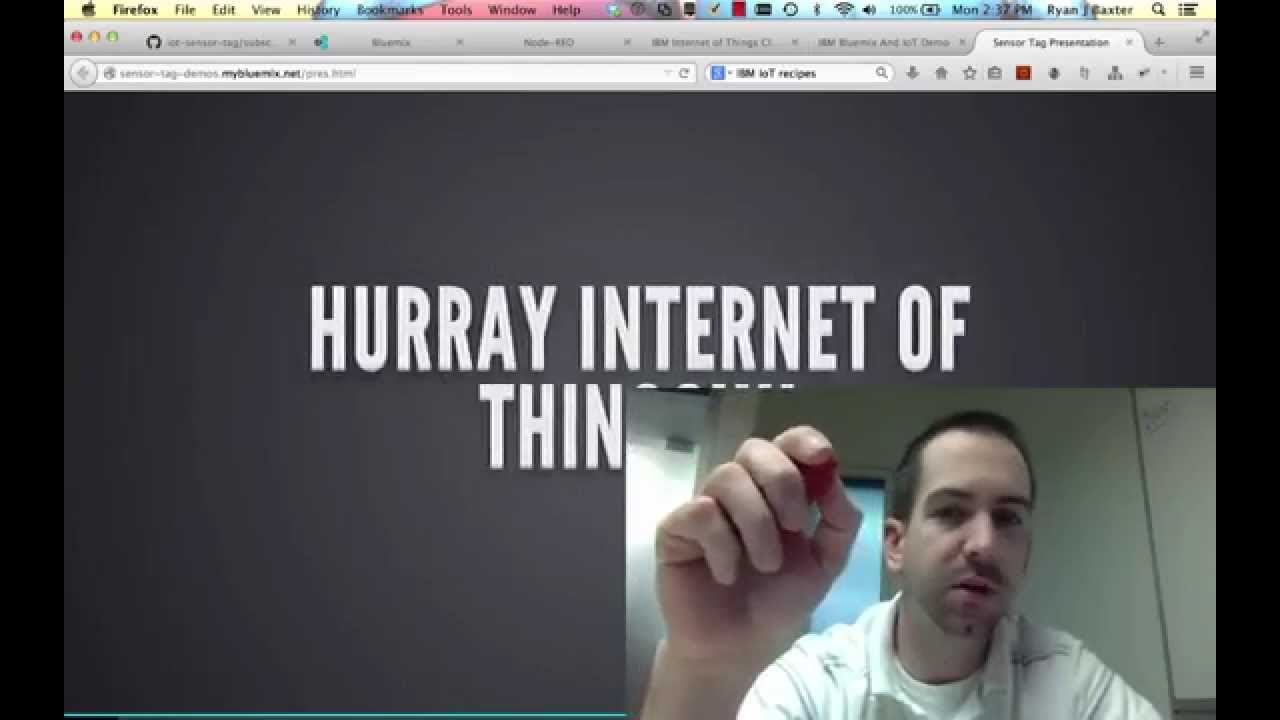 Bluemix and the Internet of Things