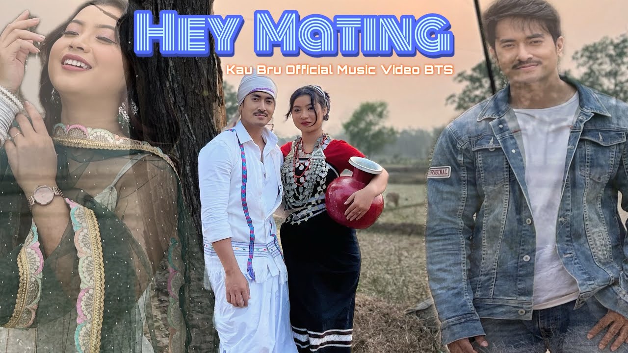 Hey Mating Official Kaubru Behind The Scene | Releasing Today 6PM |Are you Excited?😍​⁠