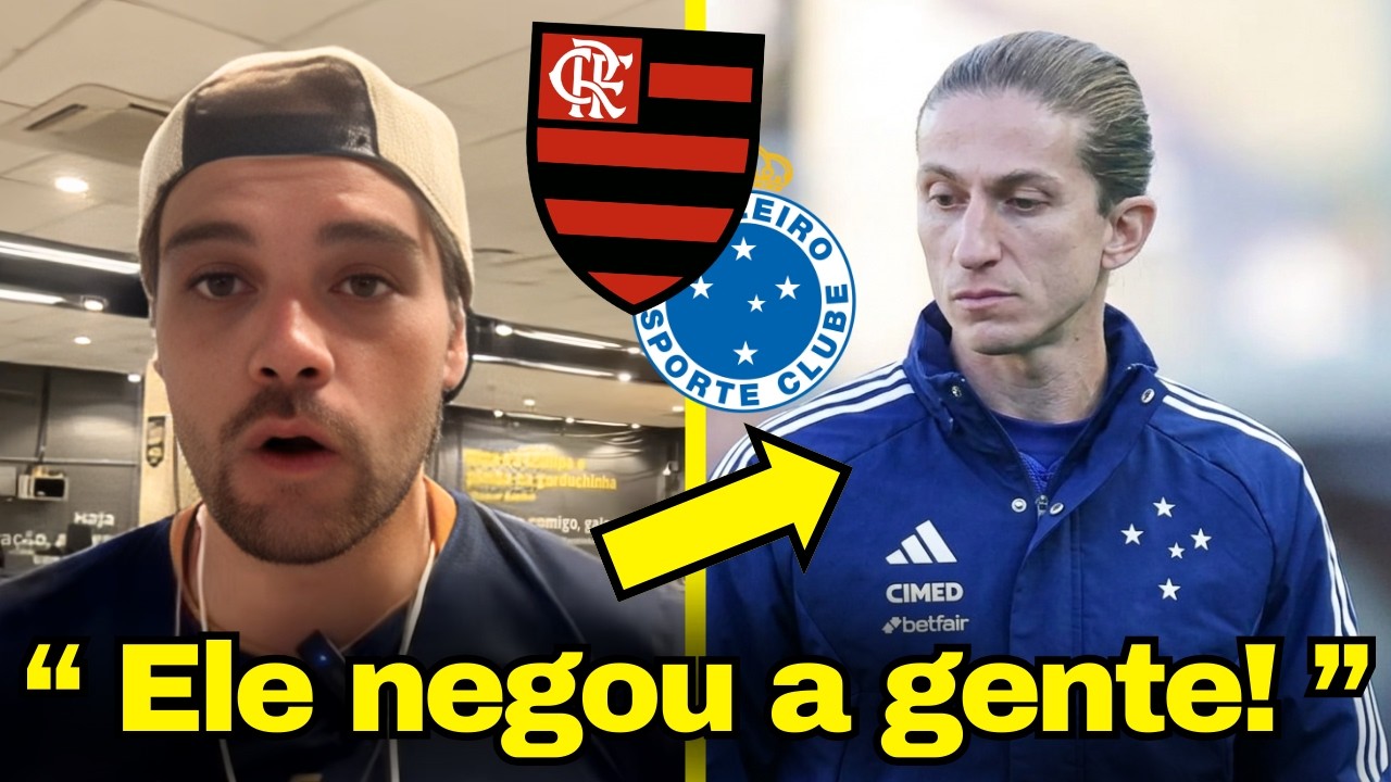🚨CRUZEIRO SE DEU MAL KK! MIDIA CRUZEIRENSE PIST0LA COM O MOTIVO DO FILIPE LUIS NEGAR O CRUZEIRO KK!