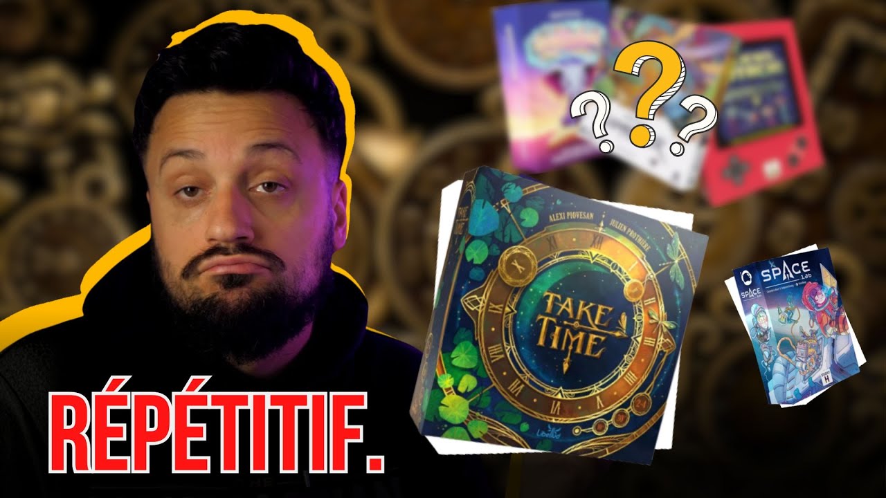 5 Jeux de société...et la HYPE de la semaine.
