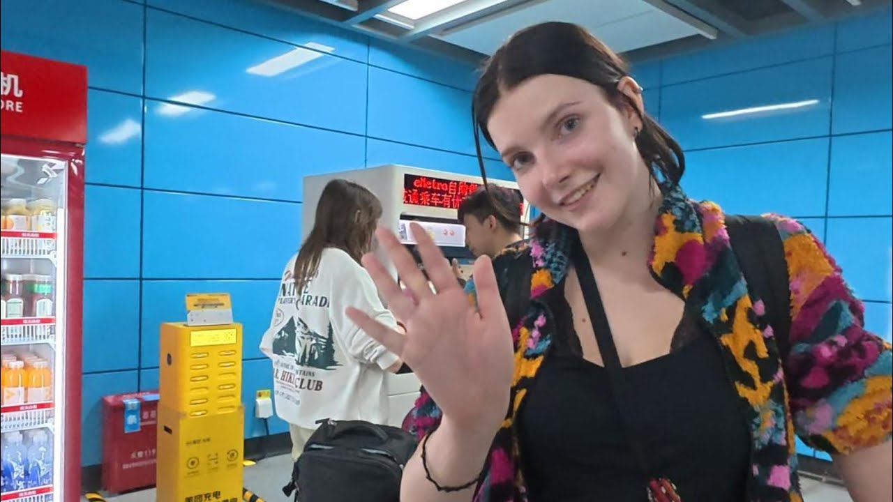 Helping foreign friends at the airport
