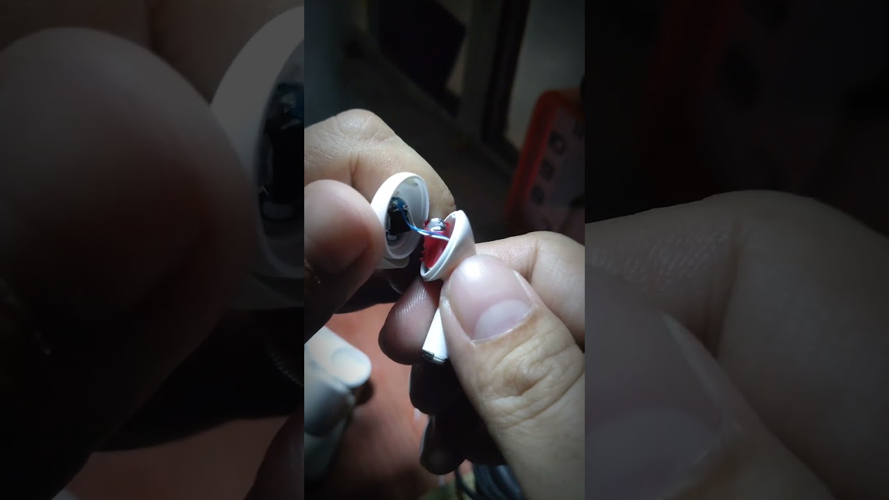 Snap open fake airpods quick water damage repair #apple #earpods
